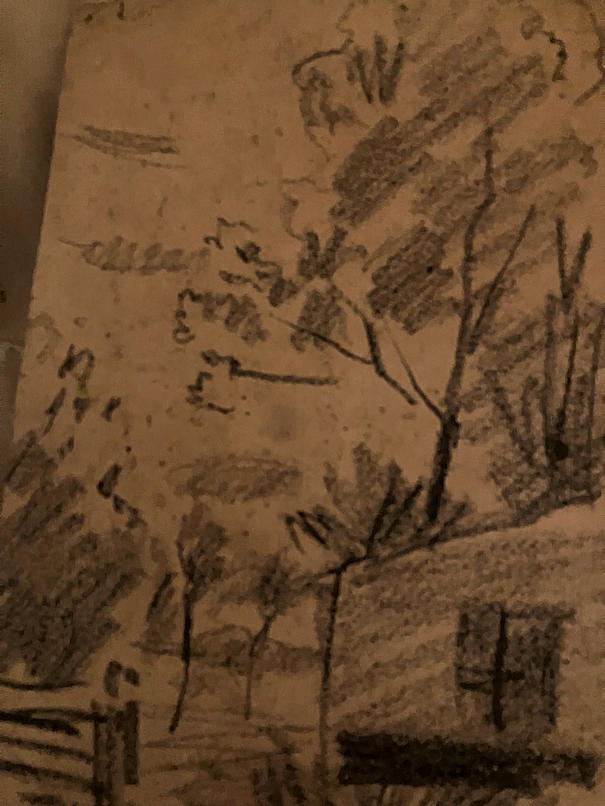 Anton de Jong dutch painter: sketch