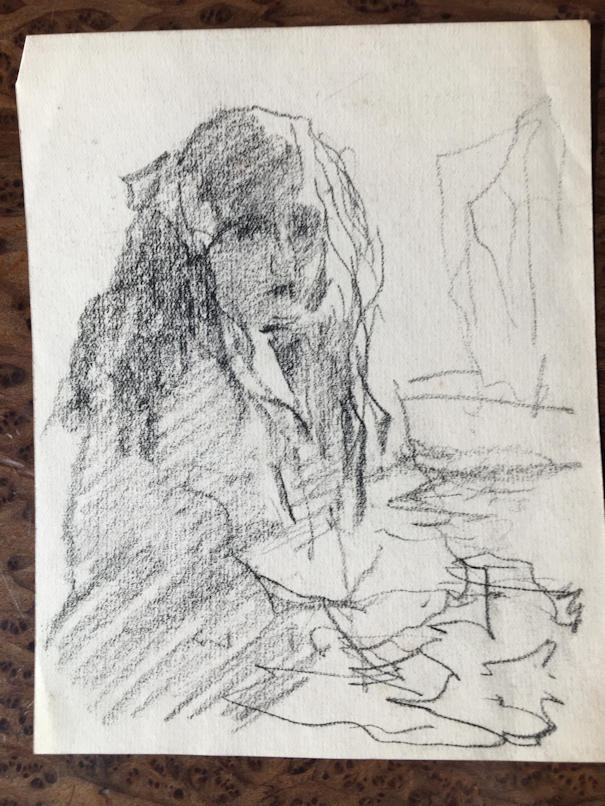 Anton dejong dutch painter: Sketch