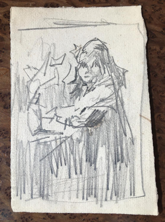 Anton dejong dutch painter: Sketch