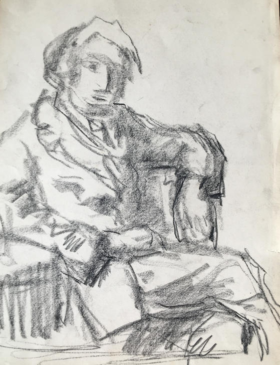Anton dejong dutch painter: Sketch